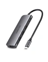 UGREEN CM136 4-in-1-Hub-Adapter USB-C auf HDMI 4K, 3x USB 3.0, Typ-C PD + AUX