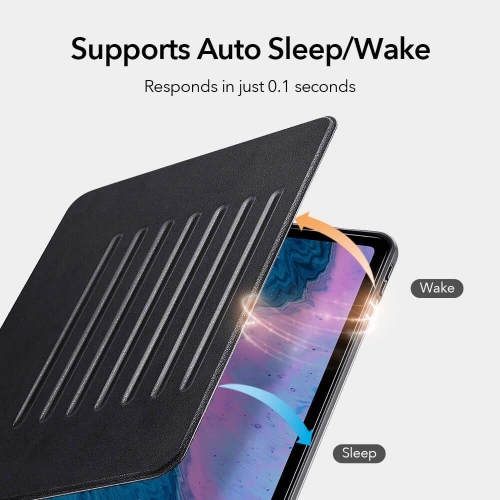Kup Etui ESR Sentry Stand Apple iPad Air 10.9 2020/2022 (4. a 5. generace) / iPad Air 11 2024 (6. generace) Černá - ESR207BLK - {ean13} - Sklep Home Screen
