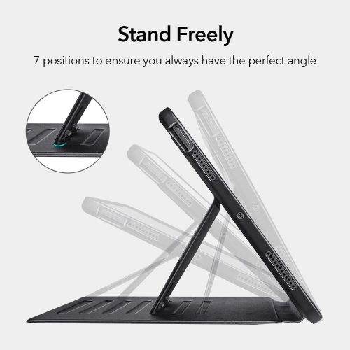 Kup Etui ESR Sentry Stand Apple iPad Air 10.9 2020/2022 (4. és 5. generáció) / iPad Air 11 2024 (6. generáció) Fekete - ESR207BLK - {ean13} - Sklep Home Screen