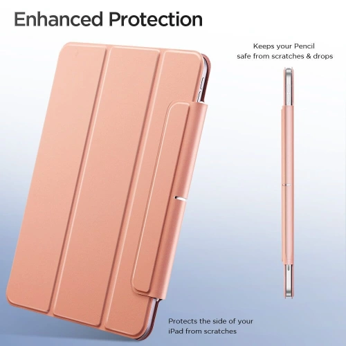 Kup Etui ESR Rebound Magnetic Apple iPad Air 10.9 2020/2022 (4. i 5. generacji) / iPad Air 11 2024 (6. generacji) Rose Gold - ESR209RS - {ean13} - Sklep Home Screen
