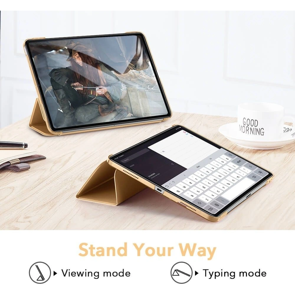 Etui ESR Ascend Trifold Apple iPad Air 10.9 2020/2022 (4. i 5. generacji) / iPad Air 11 2024 (6. generacji) Jelly Black