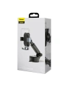 Buy Gravity car mount for Baseus Tank phone with suction cup (black) - BSU1742BLK - {ean13} - Home Screen Store Europe