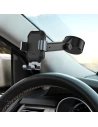 Buy Gravity car mount for Baseus Tank phone with suction cup (black) - BSU1742BLK - {ean13} - Home Screen Store Europe