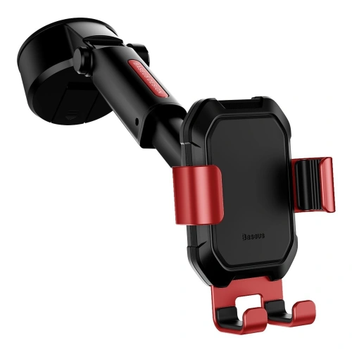 Buy Gravity car mount for Baseus Tank phone with suction cup (red) - BSU1744RED - {ean13} - Home Screen Store Europe
