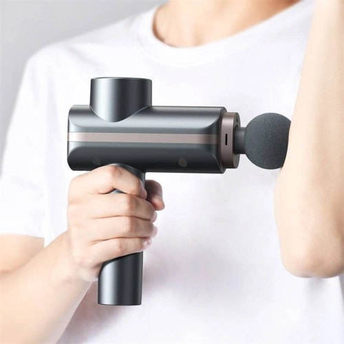 Kup Baseus Vibrationsmassagegerät Booser Dual Mode Muscle Gun (grau) - BSU1745GRY - {ean13} - Sklep Home Screen