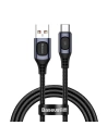 Kabel rychlého nabíjení USB-C Baseus Flash, QC 3.0, Huawei SCP, Samsung AFC, 5A, 1m (šedý)