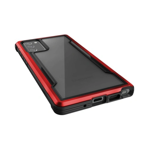 Kup X-Doria Samsung Aluminiumhülle Raptic Shield Galaxy Note 20 (Falltest 3m) (Rot) - XDR074RED - {ean13} - Sklep Home Screen