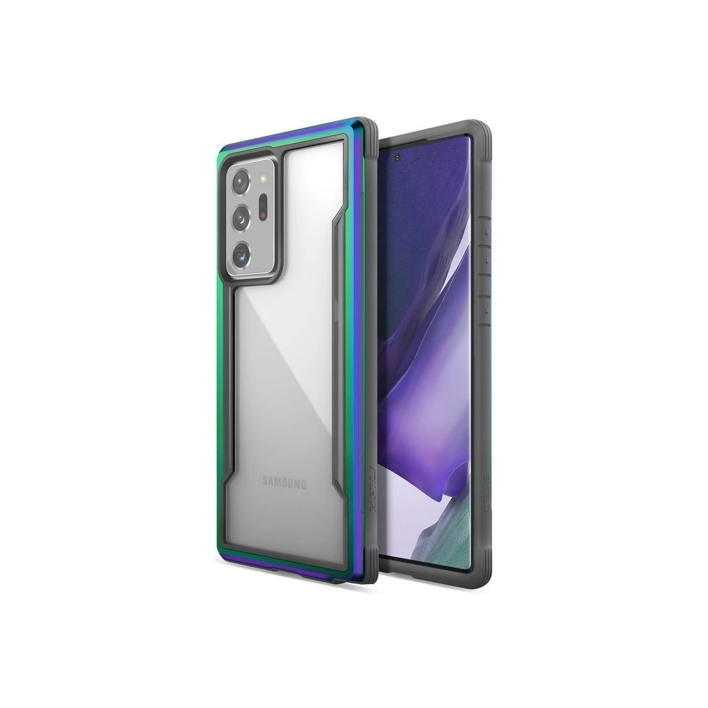 Etui aluminiowe X-Doria Raptic Shield Samsung Galaxy Note 20 Ultra (Drop test 3m) (Iridescent)