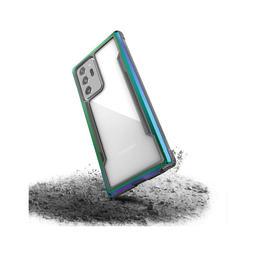Etui aluminiowe X-Doria Raptic Shield Samsung Galaxy Note 20 Ultra (Drop test 3m) (Iridescent)