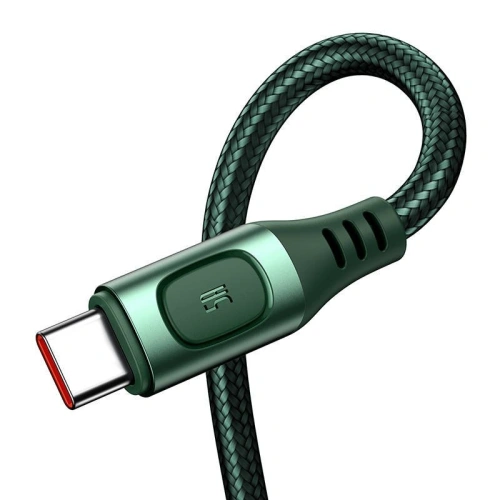 Kup Kabel szybkiego ładowania USB-C Baseus Flash, QC 3.0, Huawei SCP, Samsung AFC, 5A, 2m (zielony) - BSU1748GRN - {ean13} - Sklep Home Screen