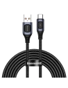Kabel rychlého nabíjení USB-C Baseus Flash, QC 3.0, Huawei SCP, Samsung AFC, 5A, 2m (šedý)