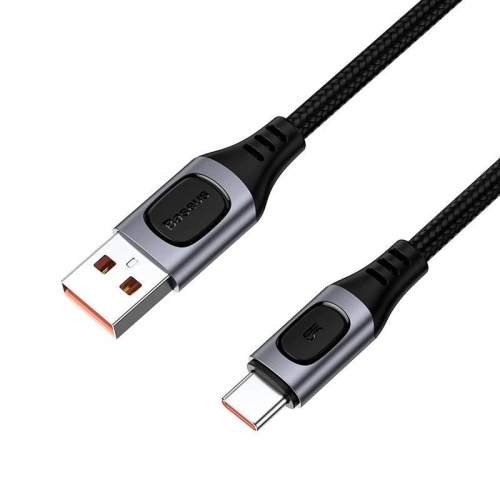 Buy Quick Charge USB-C Baseus Flash, QC 3.0, Huawei SCP, Samsung AFC, 5A, 2m (grey) - BSU1749GRY - {ean13} - Home Screen Store Europe
