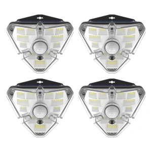 External solar LED Baseus lamp with motion detector (4 pcs)