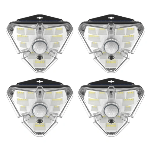 Buy External solar LED Baseus lamp with motion detector (4 pcs) - BSU1753 - {ean13} - Home Screen Store Europe
