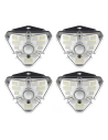 External solar LED Baseus lamp with motion detector (4 pcs)