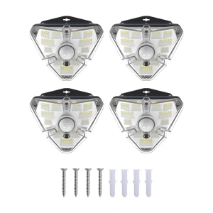 Kup Lampa solară exterior LED Baseus cu senzor de mișcare (4 bucăți) - BSU1753 - {ean13} - Sklep Home Screen