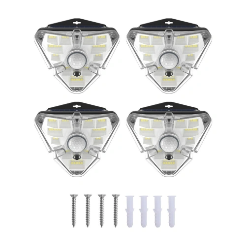 Buy External solar LED Baseus lamp with motion detector (4 pcs) - BSU1753 - {ean13} - Home Screen Store Europe