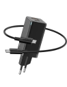 Kup Baseus Ladegerät GaN2 C+U, 45W, EU (schwarz) - BSU1754BLK - {ean13} - Sklep Home Screen