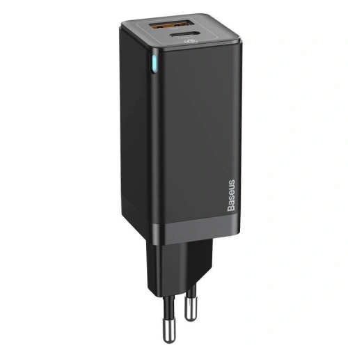 Kup Baseus Ladegerät GaN2 C+U, 45W, EU (schwarz) - BSU1754BLK - {ean13} - Sklep Home Screen