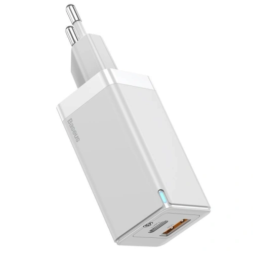 Kup Nabíječka Baseus GaN2 C+U, 45W, EU (bílá) - BSU1755WHT - {ean13} - Sklep Home Screen