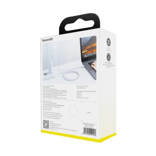 Buy Baseus quick charger GaN2 C+U, 45W, EU (white) - BSU1755WHT - {ean13} - Home Screen Store Europe