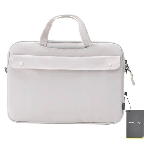 Kup Baseus Laptop-Tasche Basics Series, bis zu 13 Zoll (weiß) - BSU1757WHT - {ean13} - Sklep Home Screen