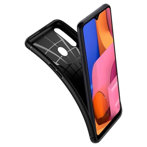 Kup Spigen Rugged Armor Galaxy A20s Matt Fekete - SPN1245BLK - {ean13} - Sklep Home Screen