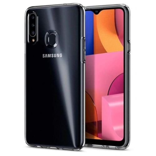Kup Spigen Liquid Crystal Galaxy A20s Čirý - SPN1246CL - {ean13} - Sklep Home Screen