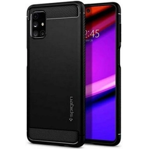 Spigen Rugged Armor Galaxy M51 Matte Black