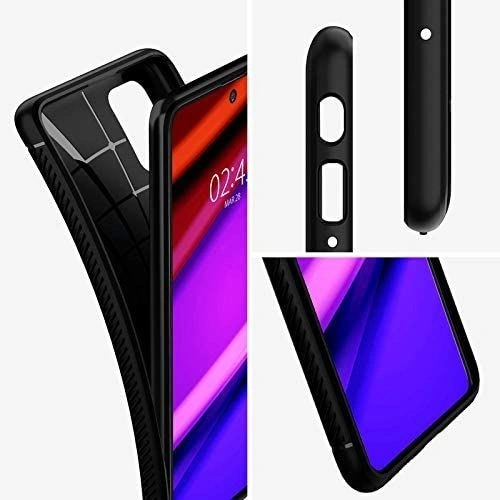 Buy Spigen Rugged Armor Galaxy M51 Matte Black - SPN1247BLK - {ean13} - Home Screen Store Europe