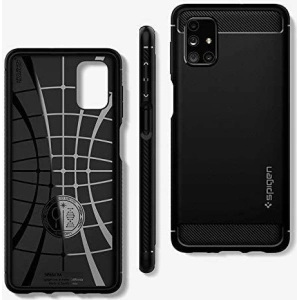 Kup Spigen Rugged Armor Galaxy M51 Matte Black - SPN1247BLK - {ean13} - Sklep Home Screen