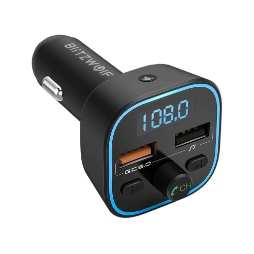 Kup Transmiter Bluetooth 5.0 BlitzWolf BW-BC1, 2x USB + MicroSD - BLZ279 - {ean13} - Sklep Home Screen