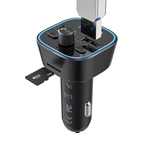 Kup Transmiter Bluetooth 5.0 BlitzWolf BW-BC1, 2x USB + MicroSD - BLZ279 - {ean13} - Sklep Home Screen