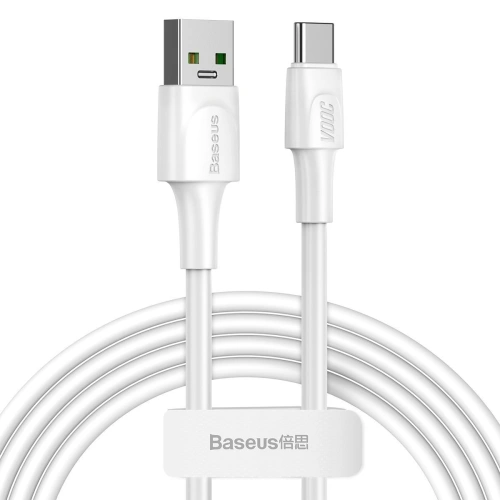 Kup Baseus USB-C Kabel White Series, VOOC, QC, 5A, 2m (weiß) - BSU1761WHT - {ean13} - Sklep Home Screen