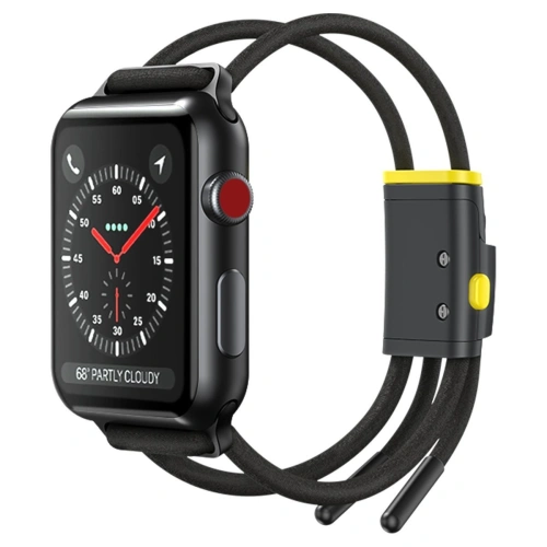 Kup Pasek Baseus Lets Go do Apple Watch 4/5/6/7/SE/8/9/10 40/41/42mm (szaro-żółty) - BSU1762GRYYEL - {ean13} - Sklep Home Screen