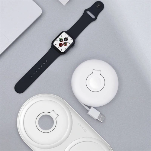 Buy Organizer / uchwyt na ładowarkę Baseus Apple Watch (white) - BSU1736WHT - {ean13} - Home Screen Store Europe