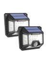 Externí solární LED lampa Blitzwolf BW-OLT3 se senzorem soumraku a soumraku, 1200mAh (2 kusy)