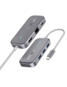 Kup Adapter 6w1 Blitzwolf BW-TH10 Hub USB-C cu 3xUSB 3.0, HDMI, RJ45, AUX, USB-C PD 3.0 100W - BLZ295 - {ean13} - Sklep Home Screen
