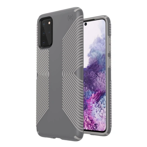 Kup Speck Samsung Tasche Presidio Grip Galaxy S20+ Plus mit MICROBAN-Beschichtung Graphitgrau/Kathedralgrau - SPK159GRY - {ean13} - Sklep Home Screen