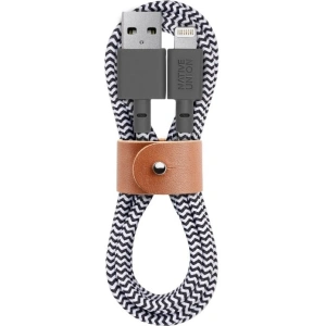 Buy Native Union Belt Cable Lightning 1.2m (zebra) - NTU043ZEB - {ean13} - Home Screen Store Europe