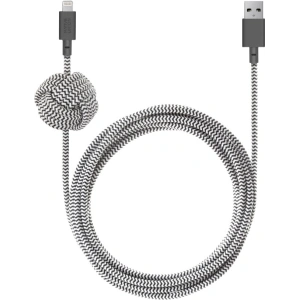 Buy Native Union Night Cable Lightning 3m (zebra) - NTU044ZEB - {ean13} - Home Screen Store Europe