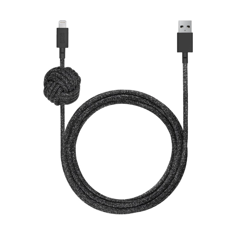 Kabel Native Union Night Cable Lightning z węzłem 3m (cosmos)