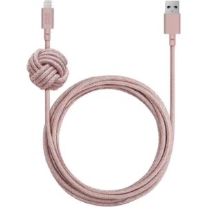 Buy Native Union Night Cable Lightning 3m (rose) - NTU049RS - {ean13} - Home Screen Store Europe
