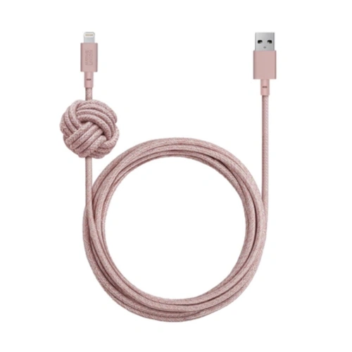 Kup Native Union Kabel Nachtkabel Lightning mit Knoten 3m (rosa) - NTU049RS - {ean13} - Sklep Home Screen