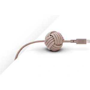Kup Kabel Native Union Night Cable Lightning cu nod de 3m (roz) - NTU049RS - {ean13} - Sklep Home Screen