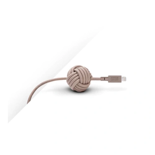 Kup Kabel Native Union Night Cable Lightning cu nod de 3m (roz) - NTU049RS - {ean13} - Sklep Home Screen