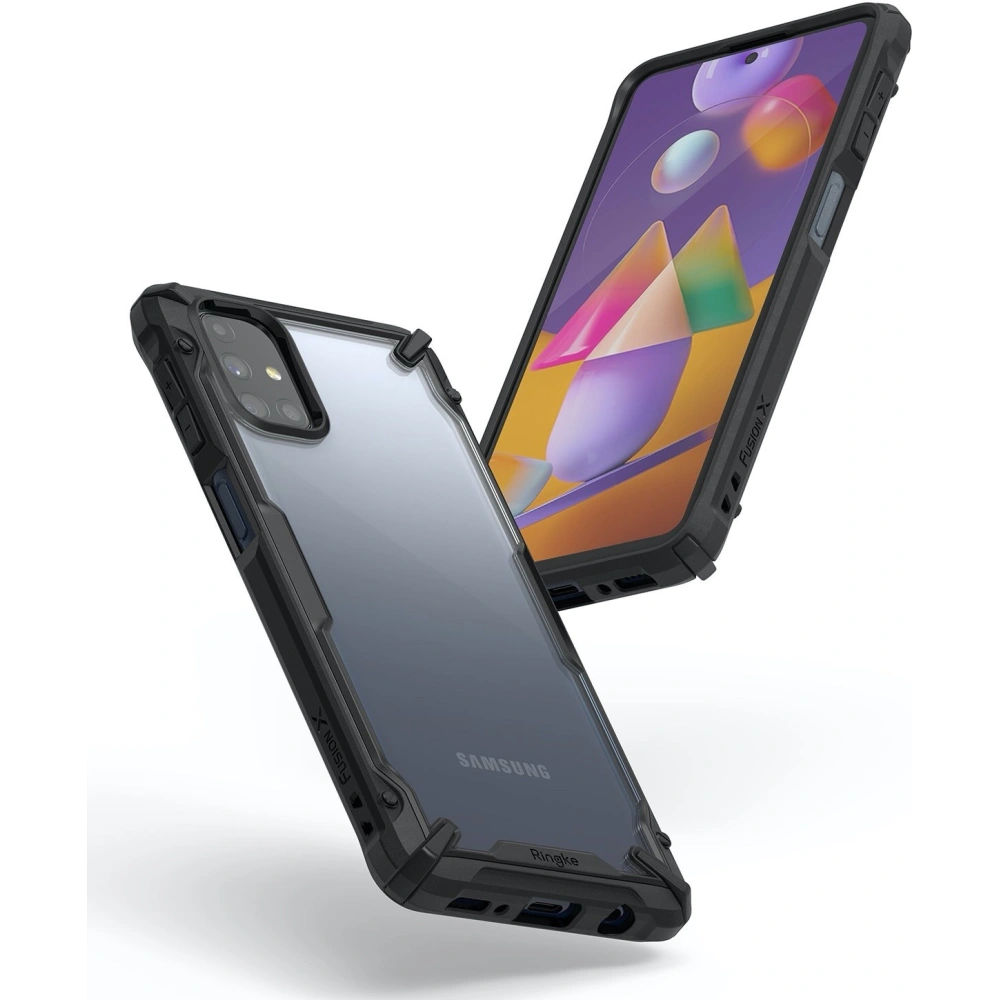 Etui moro Samsung Galaxy M31s - Ringke Fusion-X - Home Screen