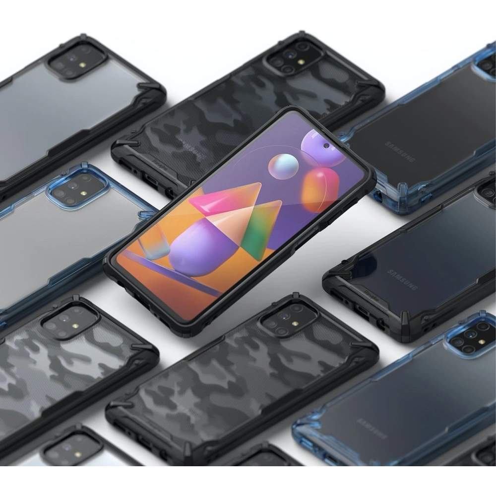 Etui moro Samsung Galaxy M31s - Ringke Fusion-X - Home Screen