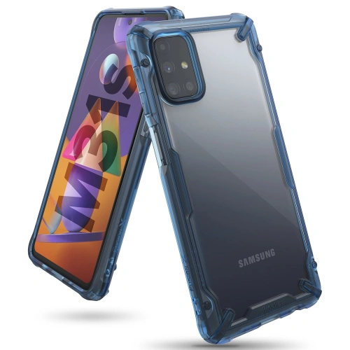 Kup Ringke Samsung Fall Fusion-X Galaxy M31s Raum blau - RGK1280BLU - {ean13} - Sklep Home Screen