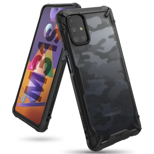 Kup Ringke Samsung Tasche Fusion-X Galaxy M31s Camo (Moro) Schwarz - RGK1279MOB - {ean13} - Sklep Home Screen